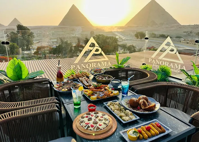 Panorama View Pyramids