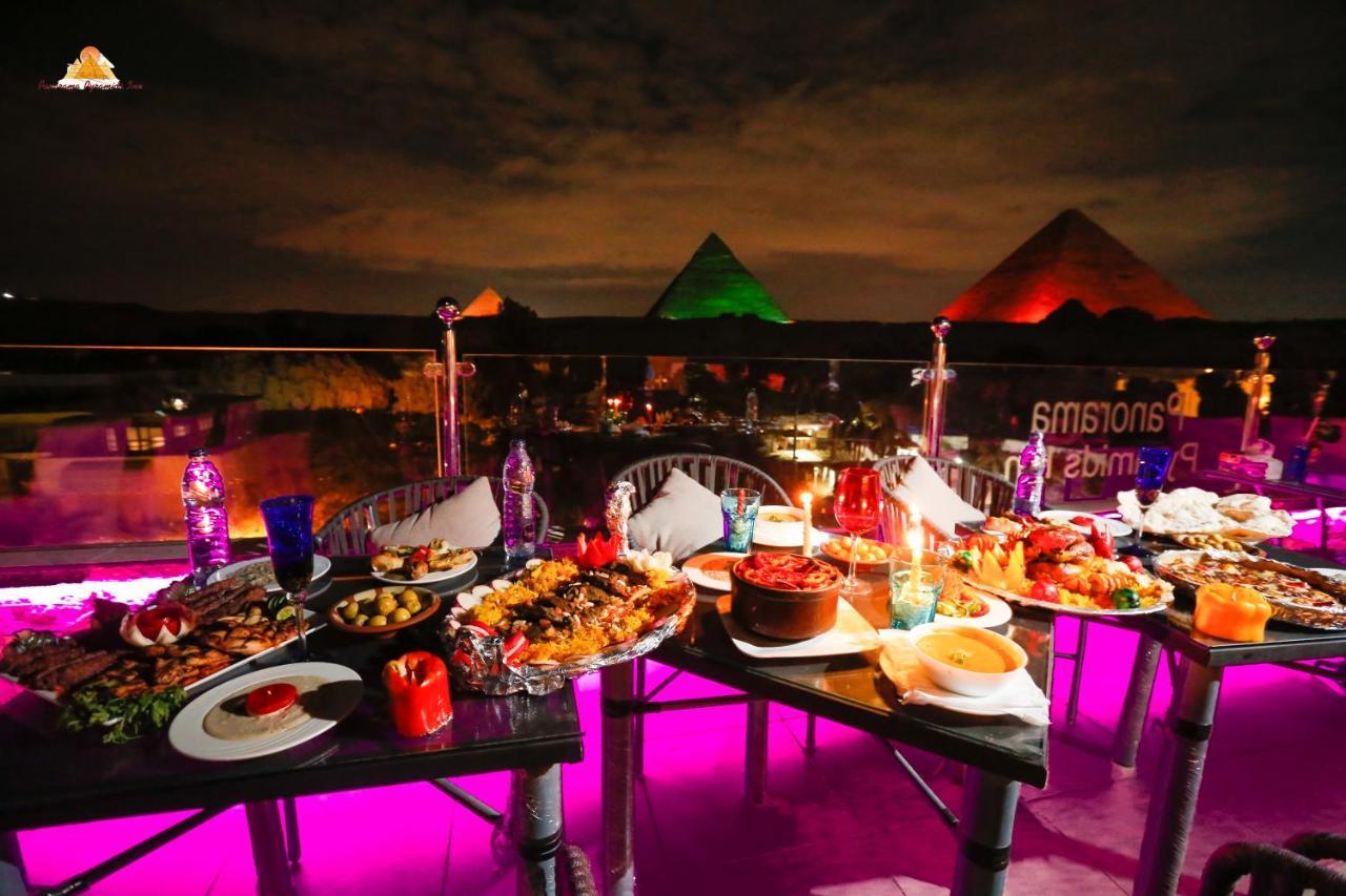 Panorama View Pyramids Hotel Kafret el-Gabal
