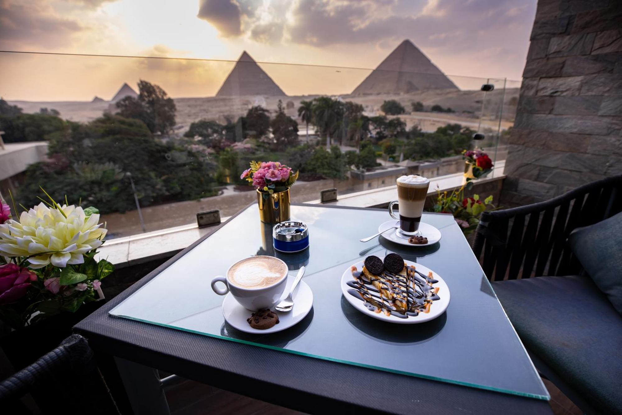 Panorama View Pyramids