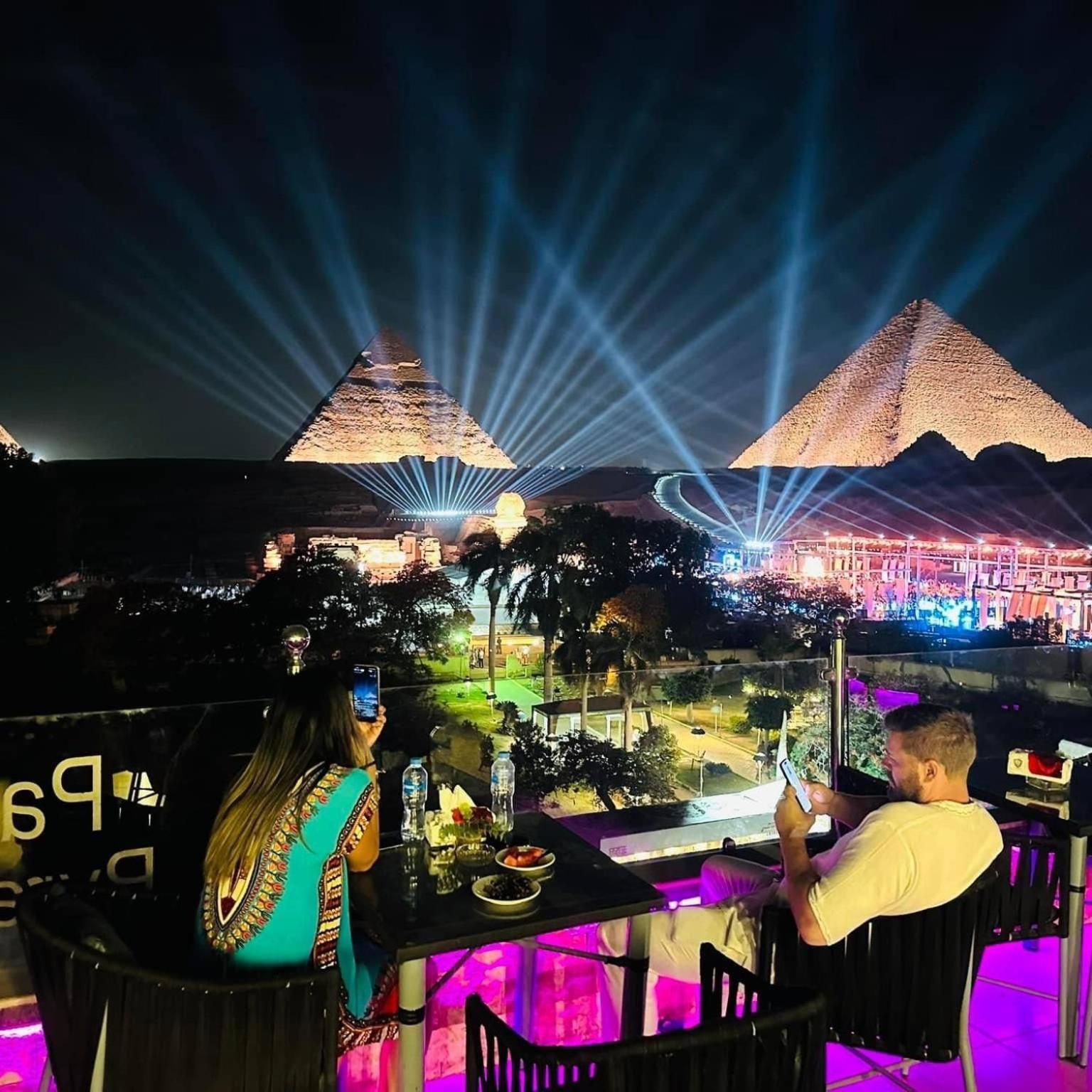 Panorama View Pyramids